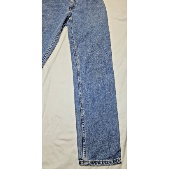 VTG 2002 Levi's 550 relaxed fit Jeans 6 Miss Long 25x32 tapered leg denim levis - Picture 2 of 11